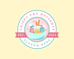 Ice Cream Gelato Dessert logo design