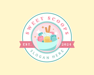 Ice Cream Gelato Dessert logo