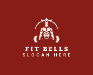 Weightlifting Fitness Gym logo design