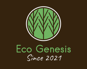 Eco Nature Agriculture logo design