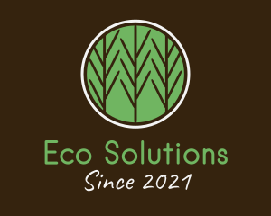 Eco Nature Agriculture logo design