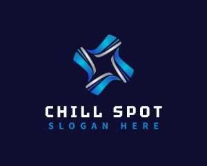 Cooling Exhaust Fan logo design