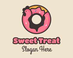 Chicken Donut Bakery logo design