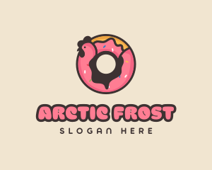 Chicken Donut Bakery logo design