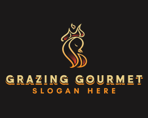 Hot Flame Chicken logo design