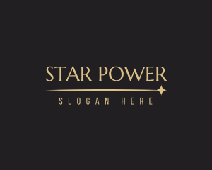 Minimalist Luxury Star logo design