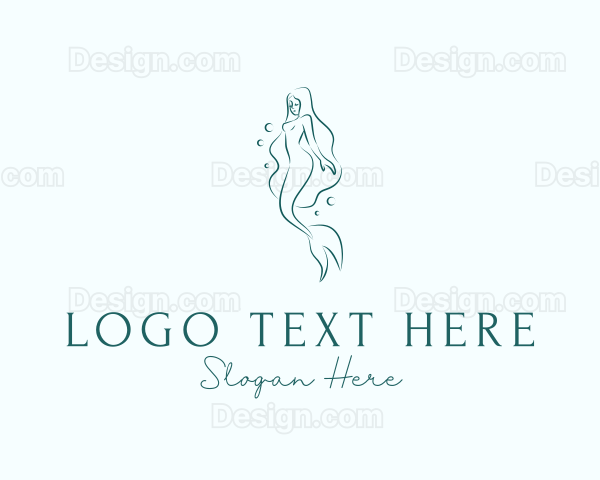 Mythical Mermaid Beauty Logo