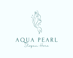 Mythical Mermaid Beauty logo design