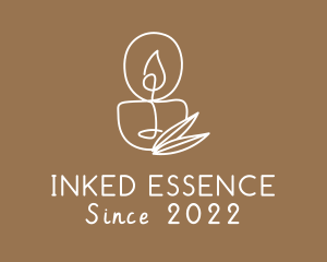 Wellness Spa Candle logo design