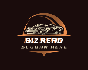 Sports Car Automotive logo design