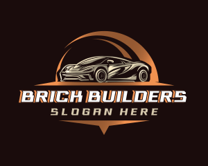 Sports Car Automotive logo design