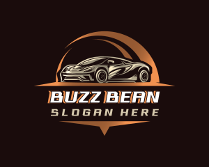 Sports Car Automotive logo design