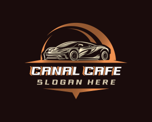 Sports Car Automotive logo design