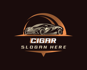 Sports Car Automotive logo design