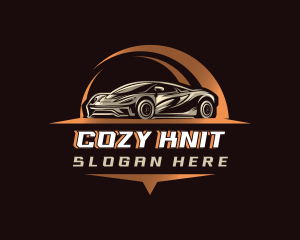 Sports Car Automotive logo design