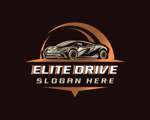 Sports Car Automotive logo design