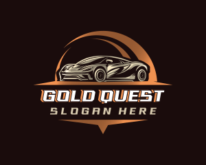 Sports Car Automotive logo design