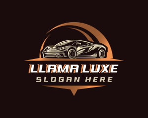 Sports Car Automotive logo design