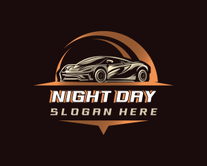 Sports Car Automotive logo design