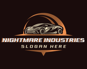 Sports Car Automotive logo design