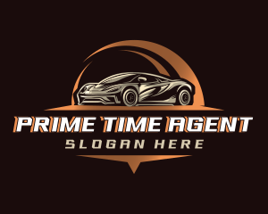 Sports Car Automotive logo design