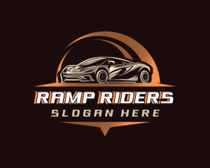 Sports Car Automotive logo design