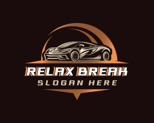 Sports Car Automotive logo design