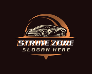 Sports Car Automotive logo design