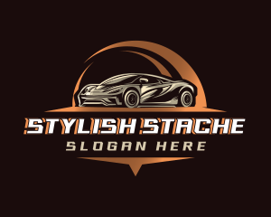 Sports Car Automotive logo design