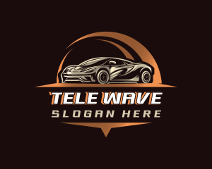 Sports Car Automotive logo design