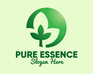 Herbal Massage Yoga logo design