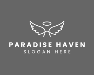 Heavenly Angel Wings logo