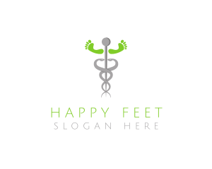 Caduceus Feet Clinic logo