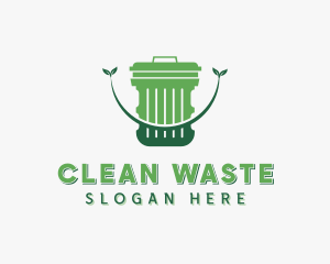 Garbage Waste Disposal logo design