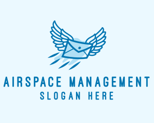 Flying Mail Envelope logo