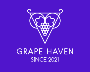 Grape Winery Orchard logo design