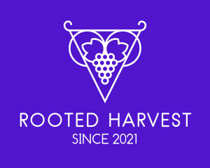 Grape Winery Orchard logo design