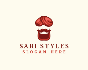 India Turban Beard logo
