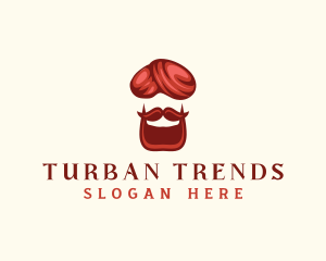 India Turban Beard logo