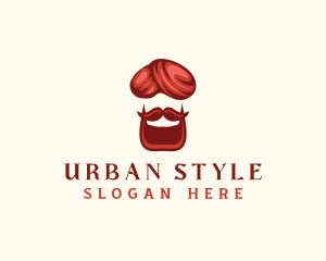 India Turban Beard logo