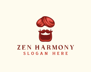 India Turban Beard logo