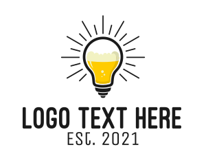 Beer Light Bulb  logo