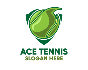 Tennis Ball Shield logo