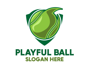 Tennis Ball Shield logo