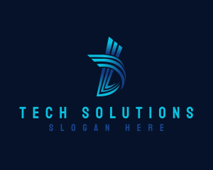 Industrial  Technology Letter D logo