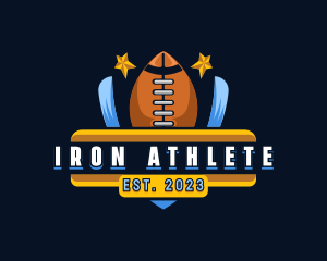 Football Athletic Team logo design