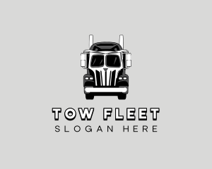 Skull Vehicle Truck logo design