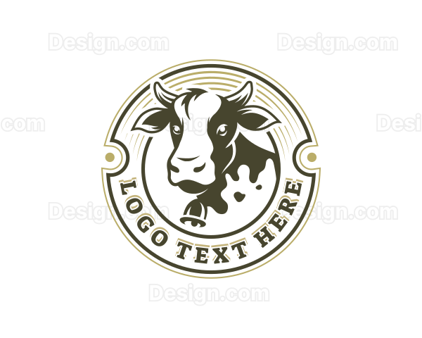 Cattle Livestock Cow Logo