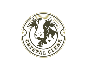 Cattle Livestock Cow logo design