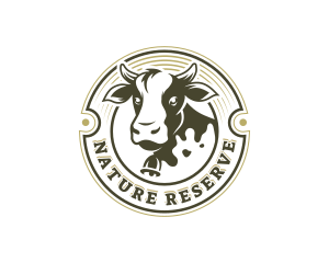 Cattle Livestock Cow logo design